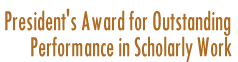 President's Award in Teaching