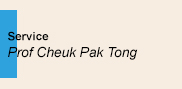 Prof. Cheuk Pak Tong